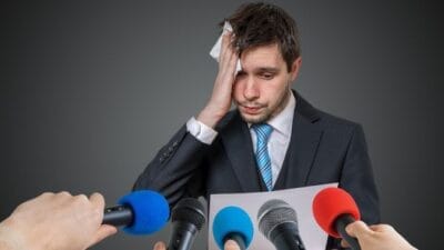 ترس از سخنرانی